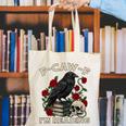 F-CAW-F I'm Reading Crow Book Lover Introvert Meme Canvas Tote Bag