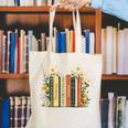 Fantasy Drama Tragedy Book Floral Subtle Canvas Tote Bag