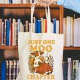 Floral Cow Reading Pun Just One More Chapter Cozy Book Lover Canvas Tote Bag Floral Cow Reading Pun Just One More Chapter Cozy Book Lover Canvas Tote Bag