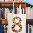Fun 8th Birthday Books Themed 8 Years Old Boys Kids Girls Canvas Tote Bag