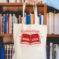 Galentine Book Club Canvas Tote Bag