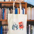 Gamer Book Lover Girl Women Bookworm Video Gaming Daughter Canvas Tote Bag