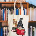 Gnome Read Reading Book Librarian Across America Women Kids Canvas Tote Bag