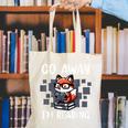 Go Away I'm Reading Book Reader Cute Fox Librarians Canvas Tote Bag Go Away I'm Reading Book Reader Cute Fox Librarians Canvas Tote Bag