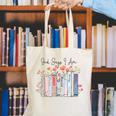 God Says I Am Book Bible Verse Christian Girls Women Canvas Tote Bag