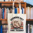 Groundhog Day Librarian Book Lover Reader Library Canvas Tote Bag