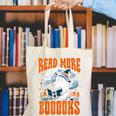 Halloween Book Lover Ghost Boo Pun Read More Boooks Canvas Tote Bag Halloween Book Lover Ghost Boo Pun Read More Boooks Canvas Tote Bag