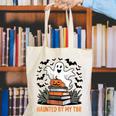 Haunted By My TBR Boo Halloween Book Lover Librarian Canvas Tote Bag Haunted By My TBR Boo Halloween Book Lover Librarian Canvas Tote Bag