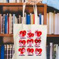 Heart Reading Books Valentine Teacher Boys Girls Book Lover Canvas Tote Bag Heart Reading Books Valentine Teacher Boys Girls Book Lover Canvas Tote Bag