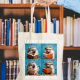 Hedgehog Love Reading And Hedgehogs Child Book Lover Canvas Tote Bag