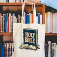 Holy Book Costume For Jesus And Bible Lovers Canvas Tote Bag