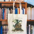 I'm Not A Bookworm I'm A Book Dragon Canvas Tote Bag I'm Not A Bookworm I'm A Book Dragon Canvas Tote Bag