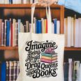 Imagine Being Afraid Of Drag Queens And Books Canvas Tote Bag
