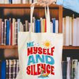 Introvert Relaxation Me Myself And Silence Summer Vacation For Men Women Canvas Tote Bag Introvert Relaxation Me Myself And Silence Summer Vacation For Men Women Canvas Tote Bag