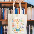 It's a Good Day To Read a Book Cute Giraffe Canvas Tote Bag