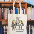 It's A Good Day To Read A Book Frog Toad Canvas Tote Bag