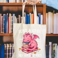 Just A Girl Who Loves Dragons And Books Dragon Reading Lover Canvas Tote Bag Just A Girl Who Loves Dragons And Books Dragon Reading Lover Canvas Tote Bag