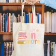 Just One More Chapter Artistic Pastel Book Lover Vibe Canvas Tote Bag