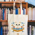 I Just Want To Read Books And Pet Cats Introvert Canvas Tote Bag