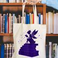 Kawaii Fairy Bookish Book Lover Library Read Canvas Tote Bag