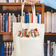 If You Know You Know 6 7 Six Seven Meme Floral Book Lover Canvas Tote Bag