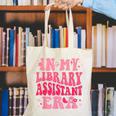 Librarian Assistant Shirt Books Reader Library Assistant Canvas Tote Bag