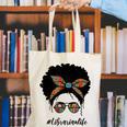 Librarian Teacher Messy Bun Life Book Library Back To School Canvas Tote Bag