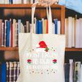 Most Likely To Read A Book On Christmas Family Matching Canvas Tote Bag