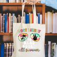Most Likely To Read Books All Summer Teacher Student Canvas Tote Bag