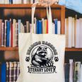 Literary Lover Reading Raccoon Books Premium Canvas Tote Bag Literary Lover Reading Raccoon Books Premium Canvas Tote Bag
