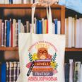 Literature Abibliophobia Book Reader Canvas Tote Bag