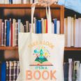 Take a Look It's In a Book Reading Teacher Book Lover Canvas Tote Bag