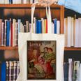 Louisa May Alcott Coming Of Age Novel Little Women Book Cover Small Canvas Tote Bag