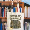 Loyal To The Shelf Knight Panther Book Lover Canvas Tote Bag