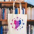 Magic Bi-Pride Book Of Cosmic Energy Canvas Tote Bag