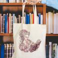 Marie Antoinette Reading A Book Canvas Tote Bag