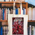 Marvel Spider-Man Eddie Brock Carnage Comic Book Cover Canvas Tote Bag