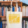 Midnight Reading Club Night Owl Book Readers Canvas Tote Bag