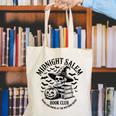 Midnight Salem Book Club Witchy Reads Canvas Tote Bag