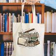 Wordsmith At Work Vintage Writer & Author Pen Book Lover Canvas Tote Bag Wordsmith At Work Vintage Writer & Author Pen Book Lover Canvas Tote Bag