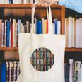 Me Myself And Silence Sarcastic Reading Books Introvert Top Raglan Baseball Tee Canvas Tote Bag