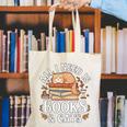All I Need Is Books And Cats Reading Canvas Tote Bag