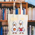 How Many Nights Reading Goose Book Lover Reader Canvas Tote Bag How Many Nights Reading Goose Book Lover Reader Canvas Tote Bag