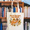 We Do Not Care Club WDNC Reading Book Boho Floral Canvas Tote Bag We Do Not Care Club WDNC Reading Book Boho Floral Canvas Tote Bag