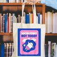 Not Today Cool Fun Cute Introvert Cat Character Canvas Tote Bag Not Today Cool Fun Cute Introvert Cat Character Canvas Tote Bag