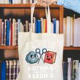 Nothing Beats Reading Rock Paper Scissors Book Lover Canvas Tote Bag