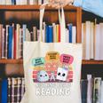 Nothing Beats Reading Rock Paper Scissors Books Lover Canvas Tote Bag