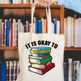 It Is Okay To Be a Grumpy Old Man Book Lover Premium Canvas Tote Bag