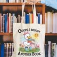 Oops I Bought Another Book Duck Sunshine Canvas Tote Bag