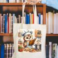 Owl Learning To Cook With Cookbook Chef Apron Stove Cooking Canvas Tote Bag Owl Learning To Cook With Cookbook Chef Apron Stove Cooking Canvas Tote Bag